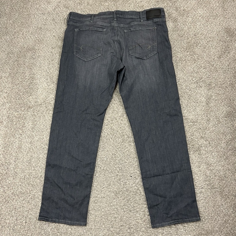 Mavi Matt Relaxed Straight Jeans Mens 40X32 Blue Denim Stretch Five Pocket - Picture 3 of 11